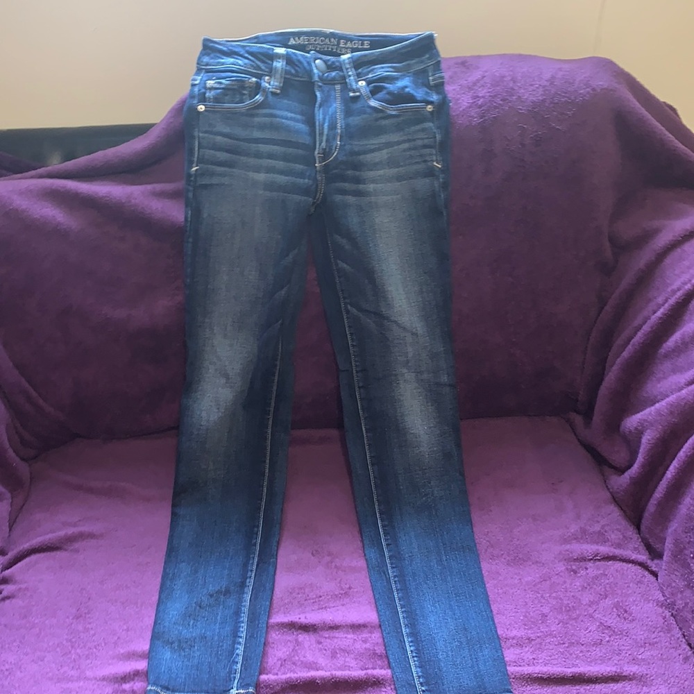 Dark Blue American Eagle Jeans
